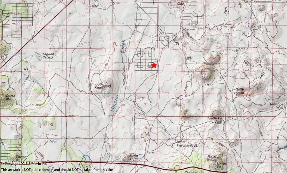 Land in the White Mountains, Arizona